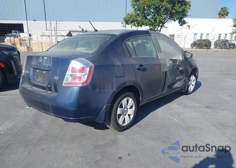 2007 Nissan Sentra 2.0 from USA, damaged, VIN 3N1AB61E37L613516